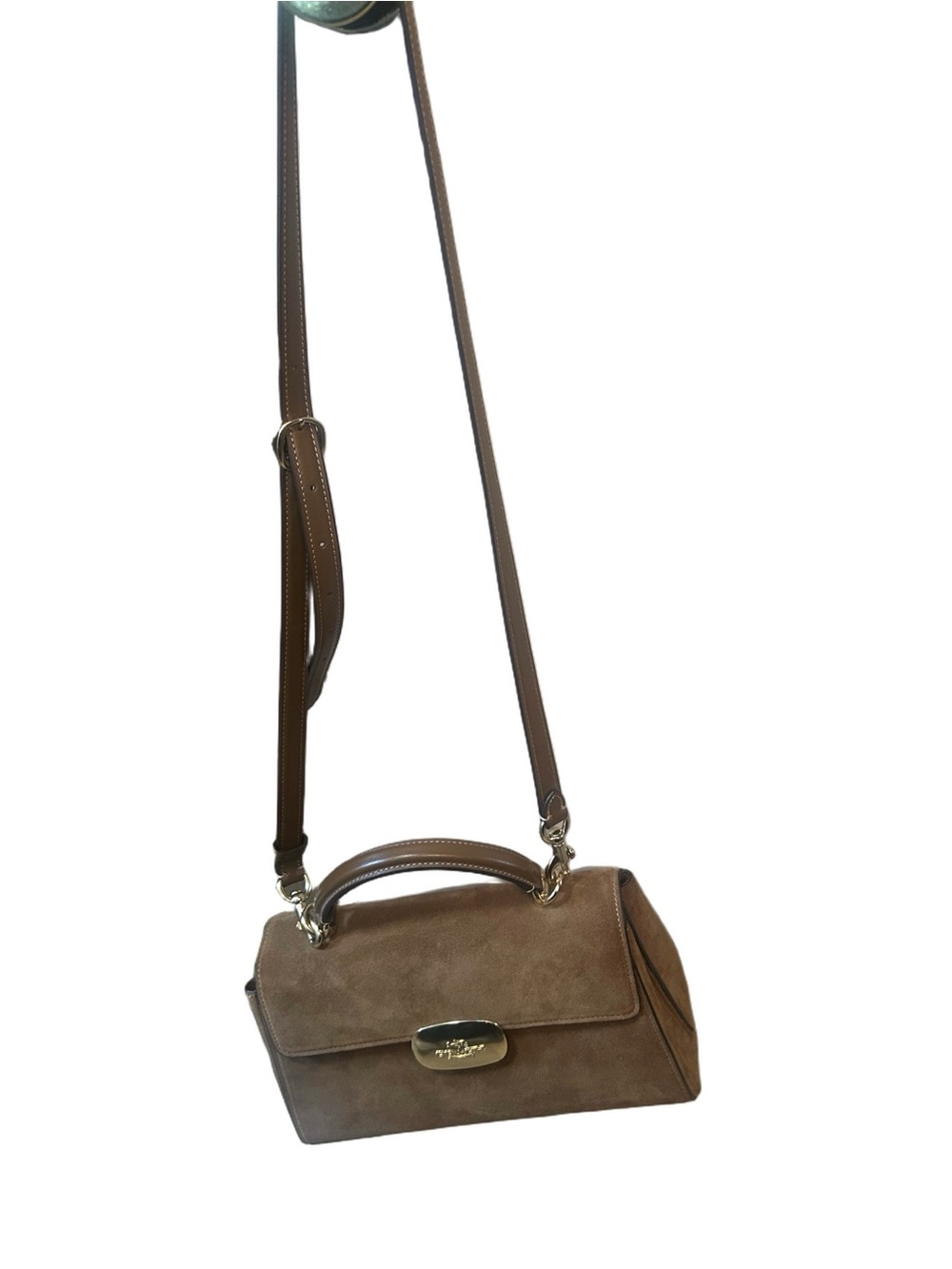 Coach Suede Crossbody  -2002